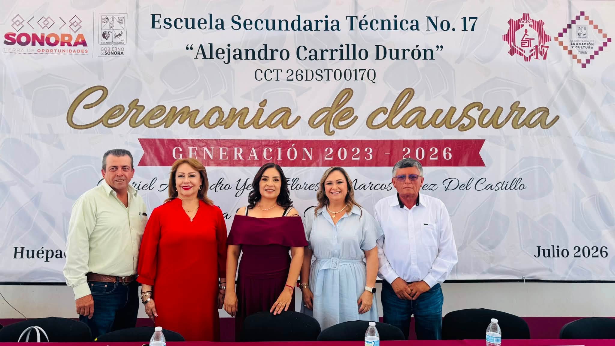 GRADUACION DE ESTUDIANTES DE ESCUELA SECUNDARIA TÉCNICA NO. 17