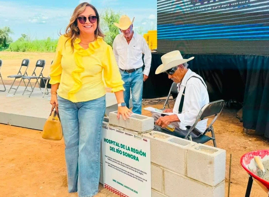 ACTO DE COLOCACIÓN DE LA PRIMERA PIEDRA DEL HOSPITAL REGIONAL DEL RÍO SONORA